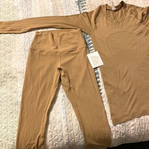 Lululemon top and bottom